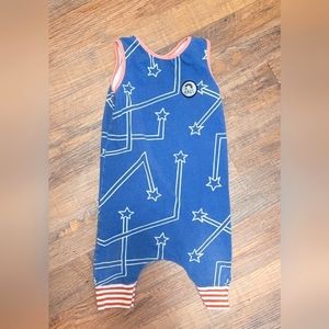 18-24m Rags to Raches Patriotic Romper